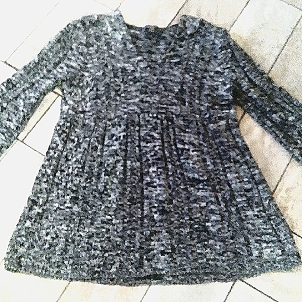 Apt. 9 black and gray sweater.